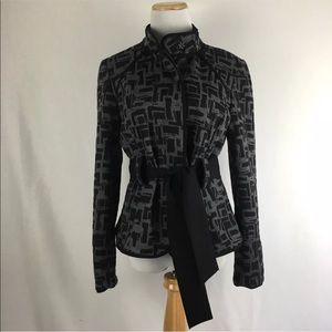 Sandro Sportswear Women’s Career Belted Blazer